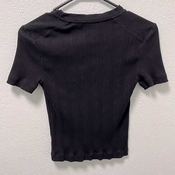 Zara Black Fitted Top - Picture 2 of 5